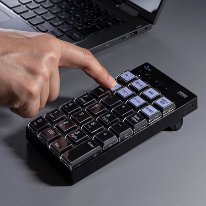 Programmable numeric keypad (Bluetooth model) NT-BT26BK