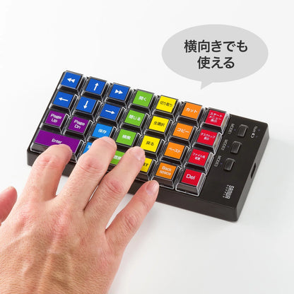 Programmable numeric keypad (Bluetooth model) NT-BT26BK