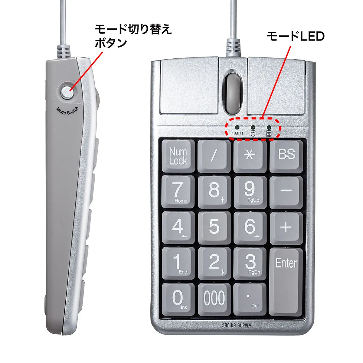 Numeric Keypad Mouse NT-MA1