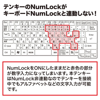 Numeric Keypad Mouse NT-MA1