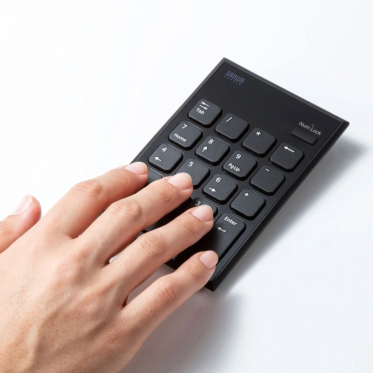 Silent Wireless Numeric Keypad Mouse Set NT-WL23SETBK