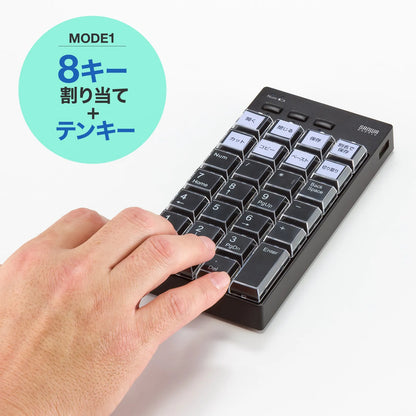 Programmable numeric keypad (2.4G model) NT-WL26BK