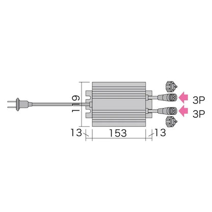 AC-DC adapter PAD-150W-A