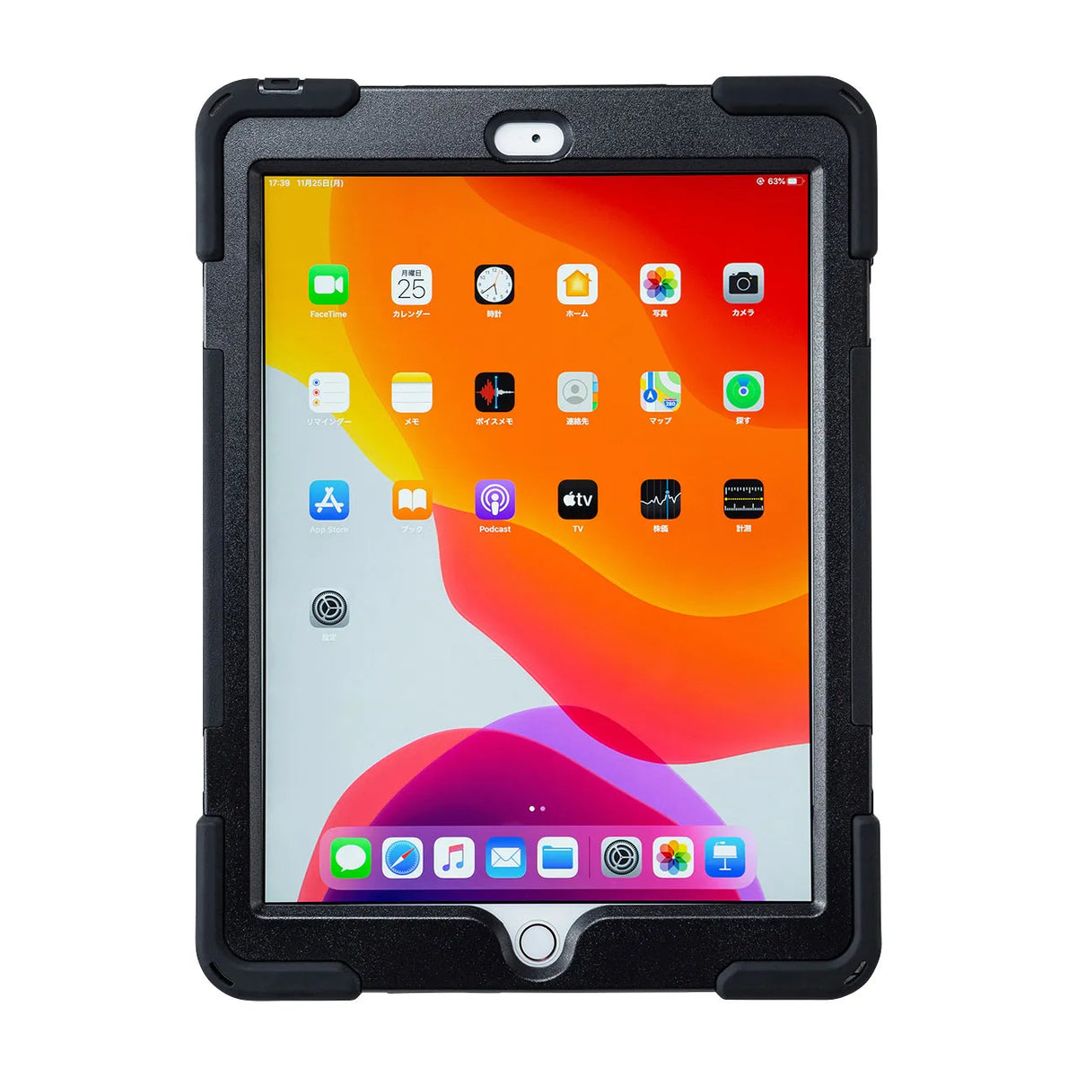 iPad 10.2-inch Shockproof Case with Front Protective Filter PDA-IPAD1620BK