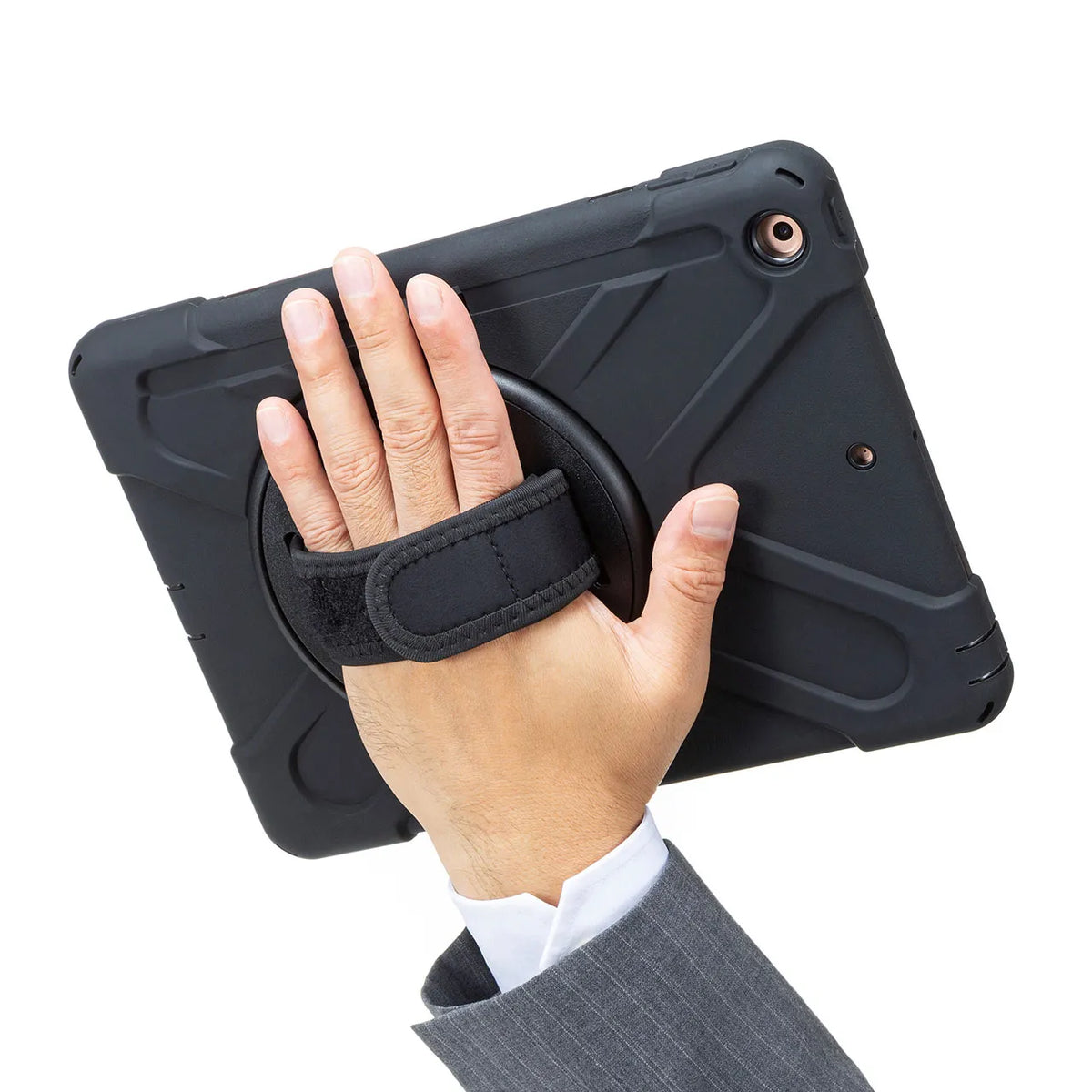 iPad 10.2-inch Shockproof Case with Front Protective Filter PDA-IPAD1620BK