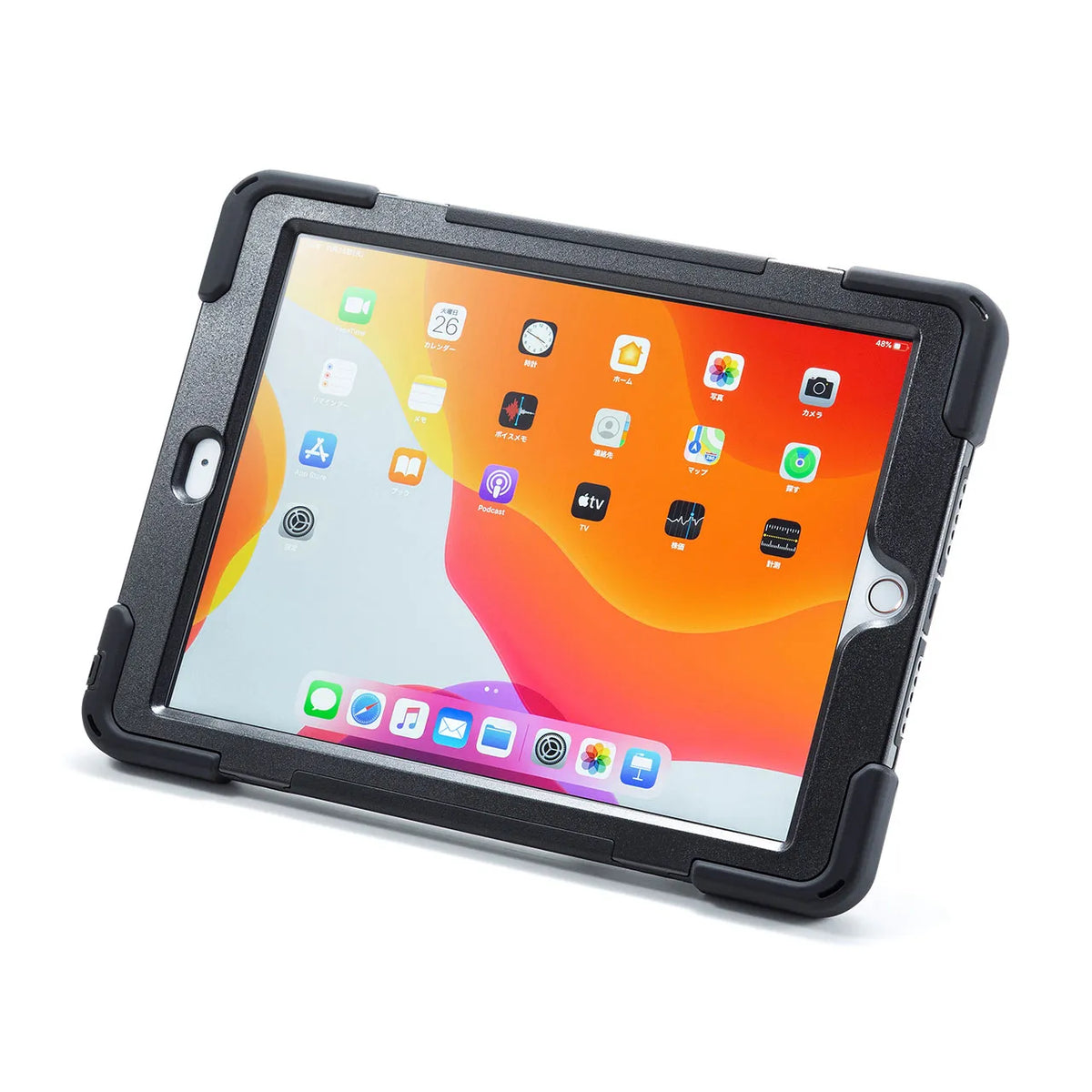 iPad 10.2-inch Shockproof Case with Front Protective Filter PDA-IPAD1620BK