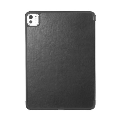 Soft leather case for iPad Pro 11-inch (M4/2024) (Black) PDA-IPAD1707BK2