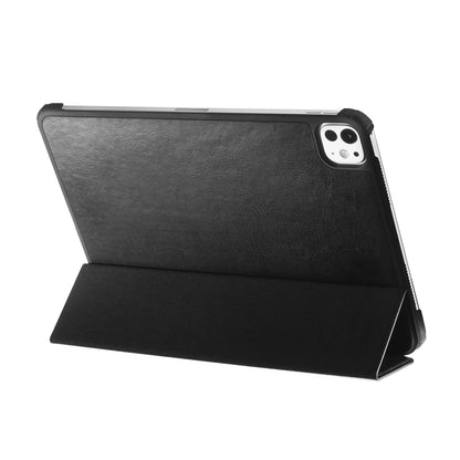 Soft leather case for iPad Pro 11-inch (M4/2024) (Black) PDA-IPAD1707BK2