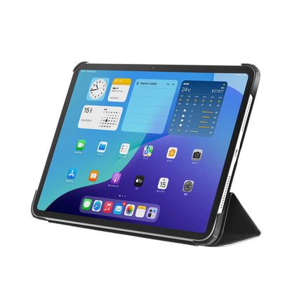 Soft leather case for iPad Pro 11-inch (M4/2024) (Black) PDA-IPAD1707BK2