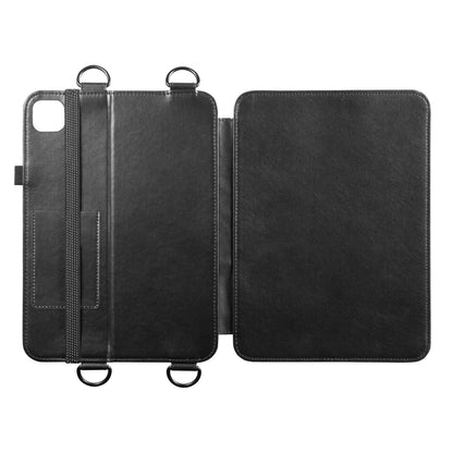 iPad Pro 11インチ（M4/2024）用スタンド・ベルト付きケース PDA-IPAD1712BK2