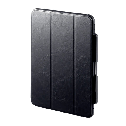 iPad Air 11インチ（M2/2024）用タッチペン収納ポケット付きケース PDA-IPAD1714BK2