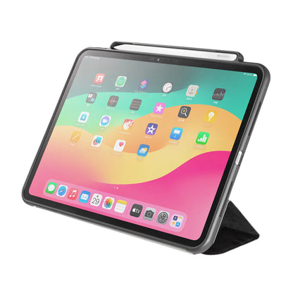 iPad Pro 11インチ（M4/2024）用タッチペン収納ポケット付きケース PDA-IPAD1714BK3