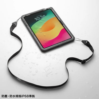 iPad Air 11インチ（M2/2024）用耐衝撃防水ケース PDA-IPAD17162