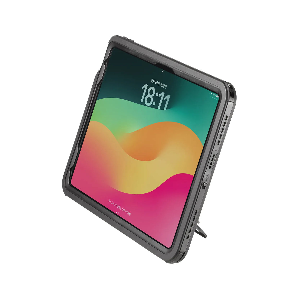 iPad Air 11インチ（M2/2024）用耐衝撃防水ケース PDA-IPAD17162