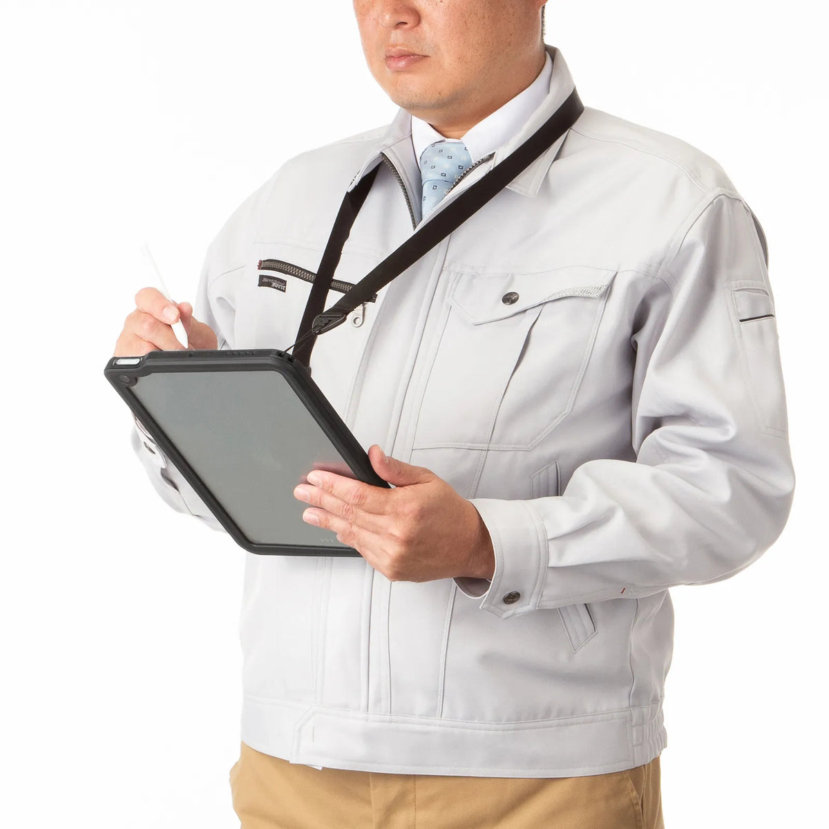 iPad Air 11インチ（M2/2024）用耐衝撃防水ケース PDA-IPAD17162
