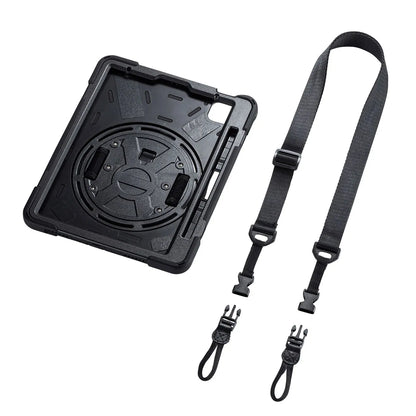 iPad Air Shockproof Case (with handle, stand, and shoulder strap) PDA-IPAD1717BK