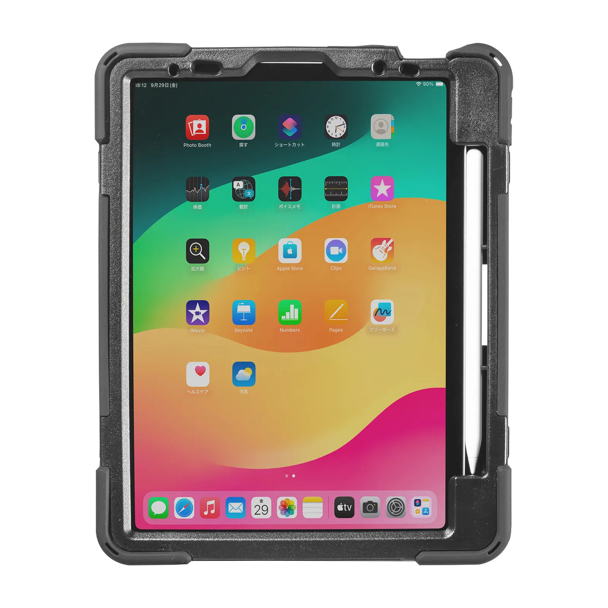 Shockproof case for iPad Air 11-inch (M2/2024) PDA-IPAD1717BK2