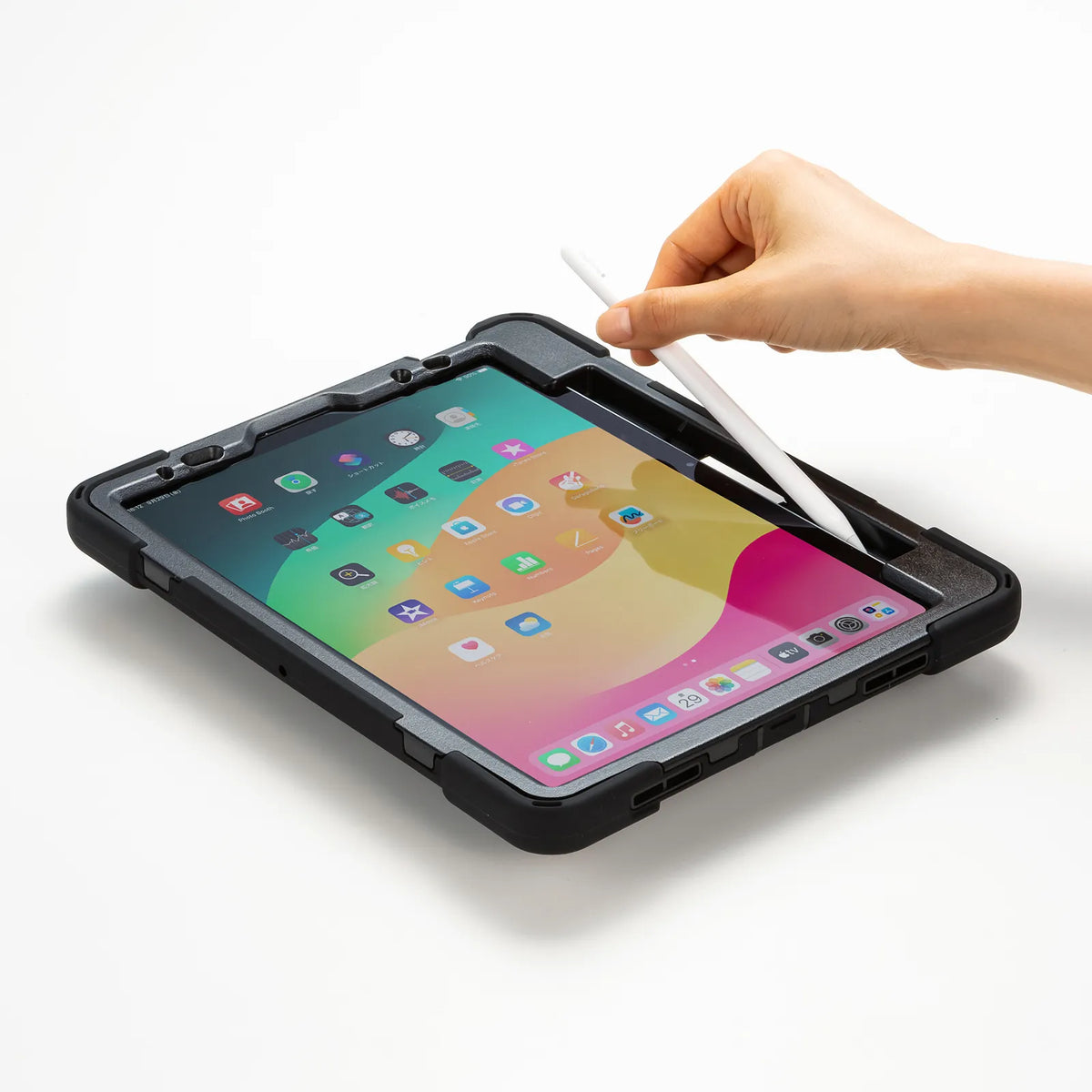 Shockproof case for iPad Air 11-inch (M2/2024) PDA-IPAD1717BK2