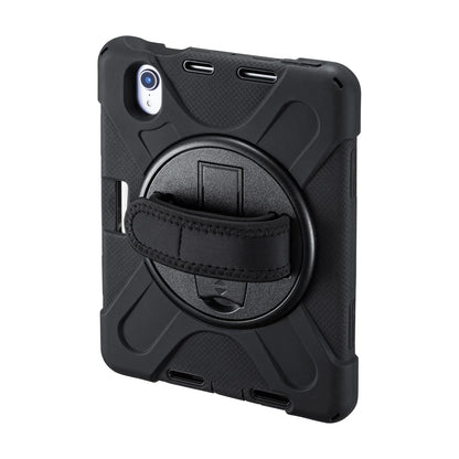 iPad mini shockproof case (with handle, stand, and shoulder strap) PDA-IPAD1817BK