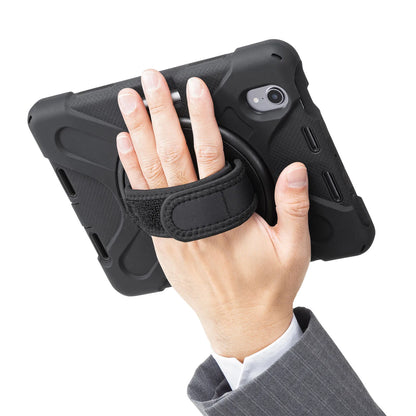 iPad mini shockproof case (with handle, stand, and shoulder strap) PDA-IPAD1817BK
