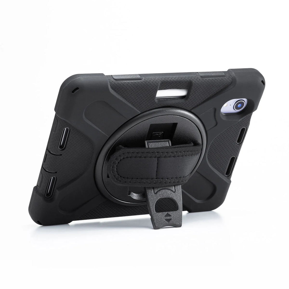 iPad mini shockproof case (with handle, stand, and shoulder strap) PDA-IPAD1817BK