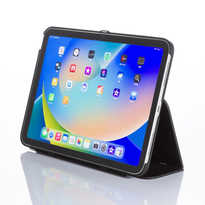 Hard case for 10th generation iPad 10.9-inch (stand type, black) PDA-IPAD1904BK