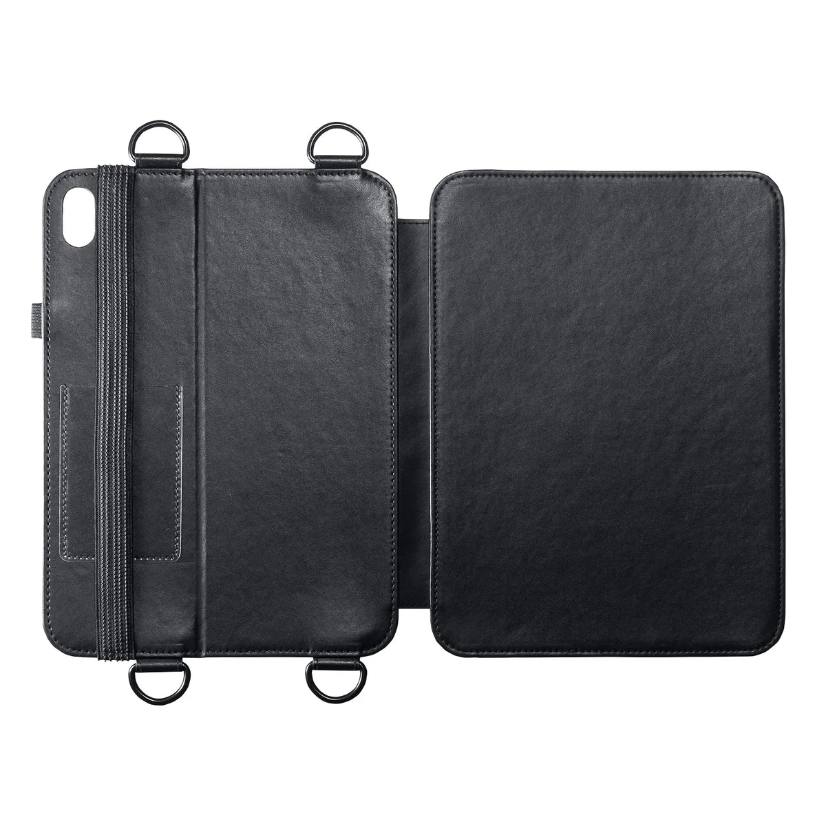 iPad10.9インチ用スタンド機能付きショルダーベルトケース PDA-IPAD1912BK