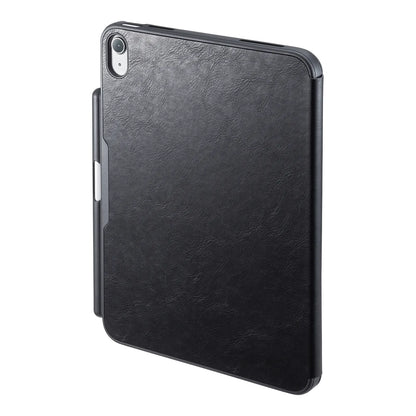 iPad10.9インチ Apple Pencil第1世代収納ポケット付きケース PDA-IPAD1914BK