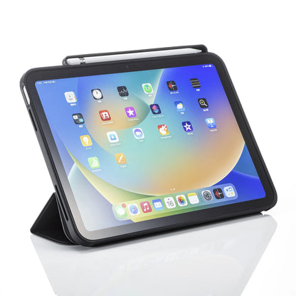 iPad10.9インチ Apple Pencil第1世代収納ポケット付きケース PDA-IPAD1914BK