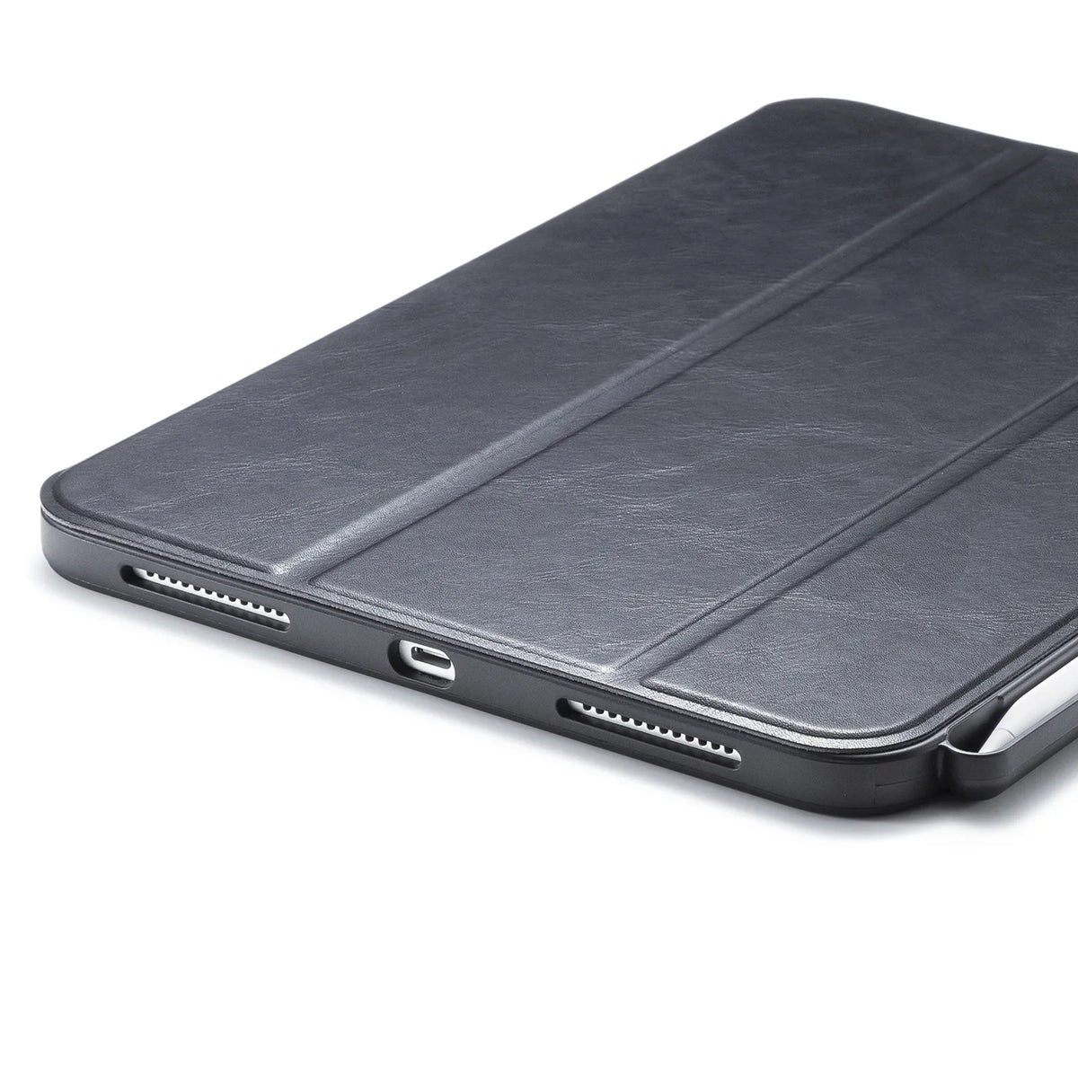 iPad10.9インチ Apple Pencil第1世代収納ポケット付きケース PDA-IPAD1914BK