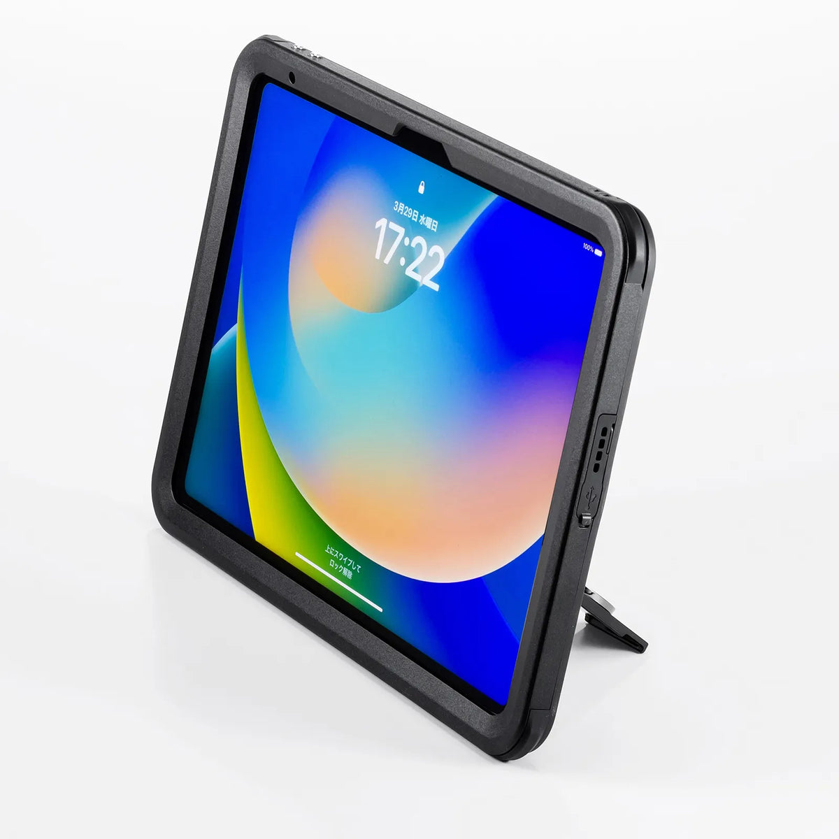 Apple 第10世代iPad 10.9インチ用耐衝撃防水ケース PDA-IPAD1916