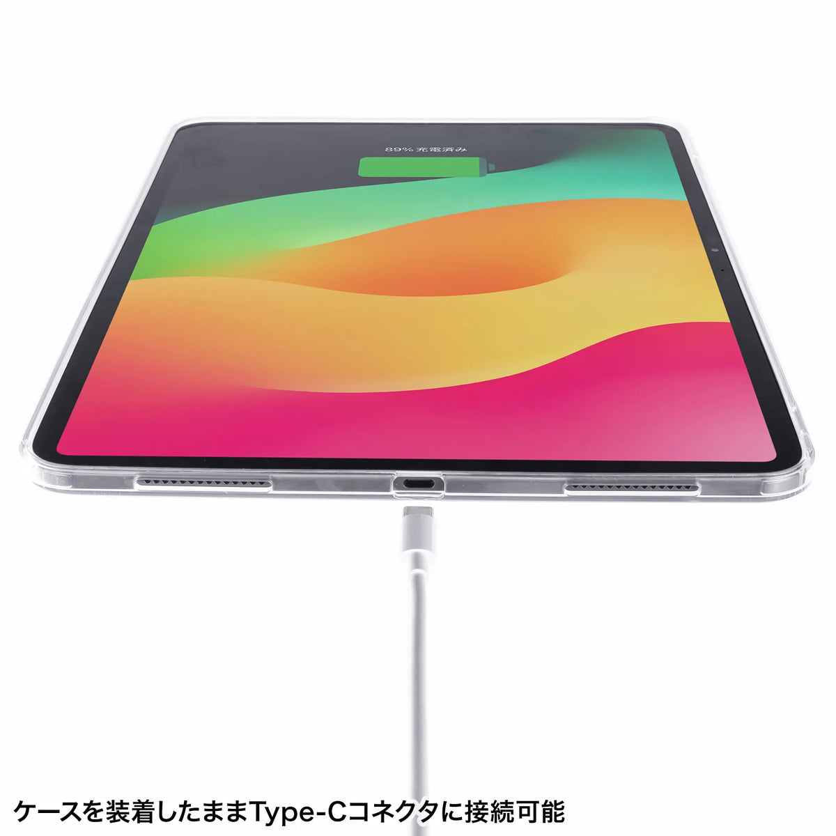 iPad Pro 13インチ（M4/2024）用クリアハードケース PDA-IPAD2002CL2