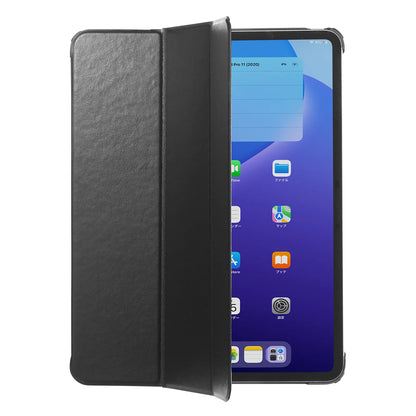 iPad Pro 13インチ（M4/2024）用ソフトレザーケース（ブラック） PDA-IPAD2007BK