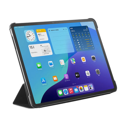 iPad Pro 13インチ（M4/2024）用ソフトレザーケース（ブラック） PDA-IPAD2007BK