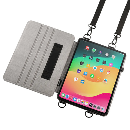iPad Pro 13-inch (M4/2024) Case with Stand and Strap PDA-IPAD2012BK