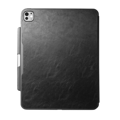 iPad Pro 13-inch (M4/2024) case with stylus pen storage pocket PDA-IPAD2014BK