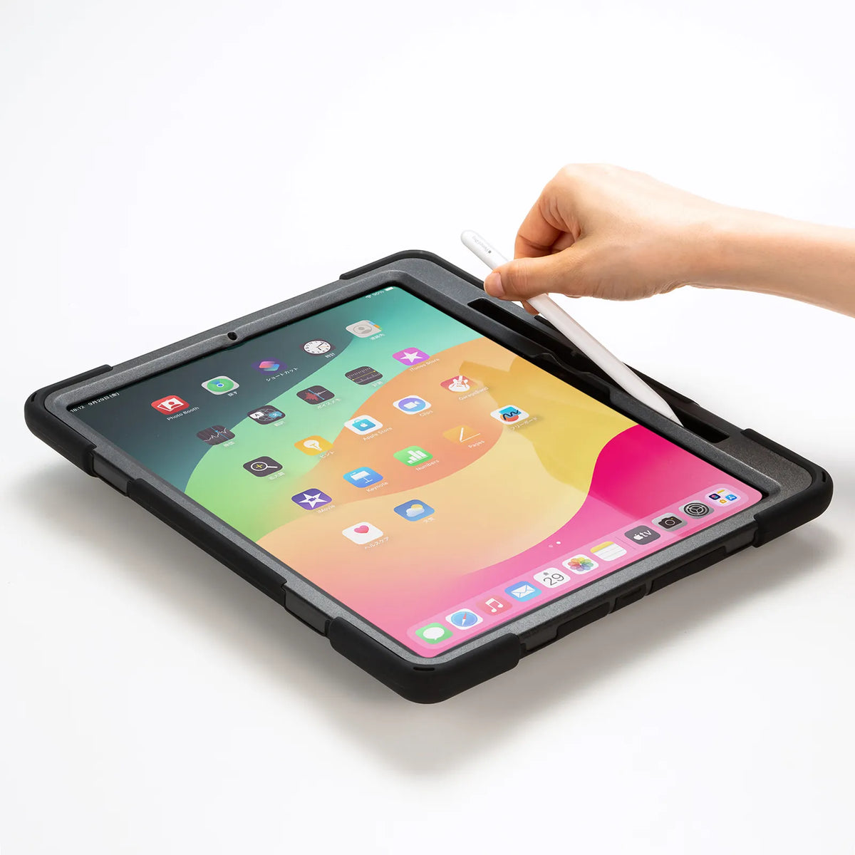 Shockproof case for iPad Pro 13-inch (M4/2024) PDA-IPAD2017BK2