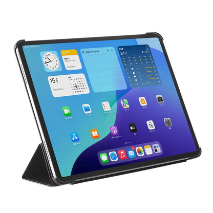 Soft leather case for iPad Air 13-inch (M2/2024) (Black) PDA-IPAD2107BK