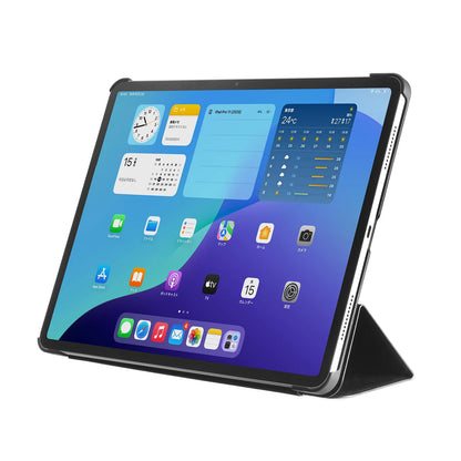 Soft leather case for iPad Air 13-inch (M2/2024) (Black) PDA-IPAD2107BK