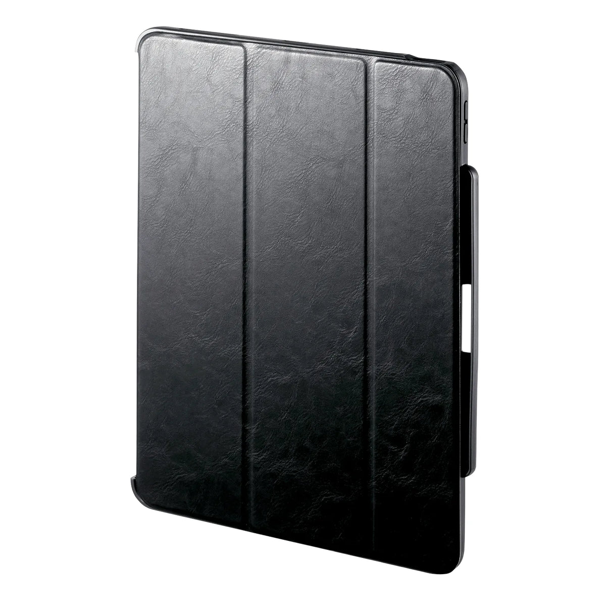 iPad Air 13-inch (M2/2024) case with stylus pen storage pocket PDA-IPAD2114BK