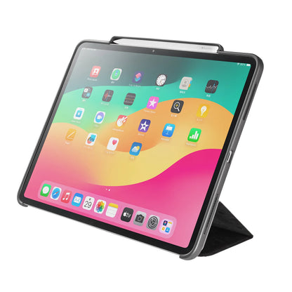 iPad Air 13-inch (M2/2024) case with stylus pen storage pocket PDA-IPAD2114BK