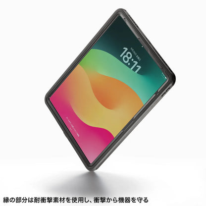 iPad Air 13インチ（M2/2024）用耐衝撃防水ケース PDA-IPAD2116