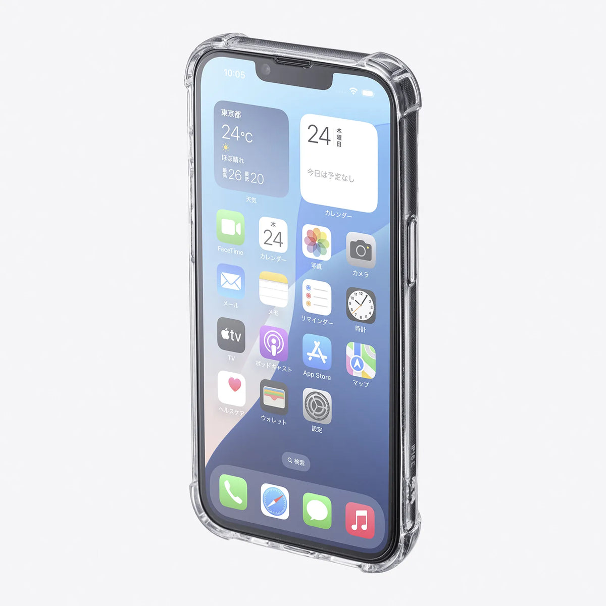 Apple iPhone 16e用耐衝撃ケース PDA-IPH028CL