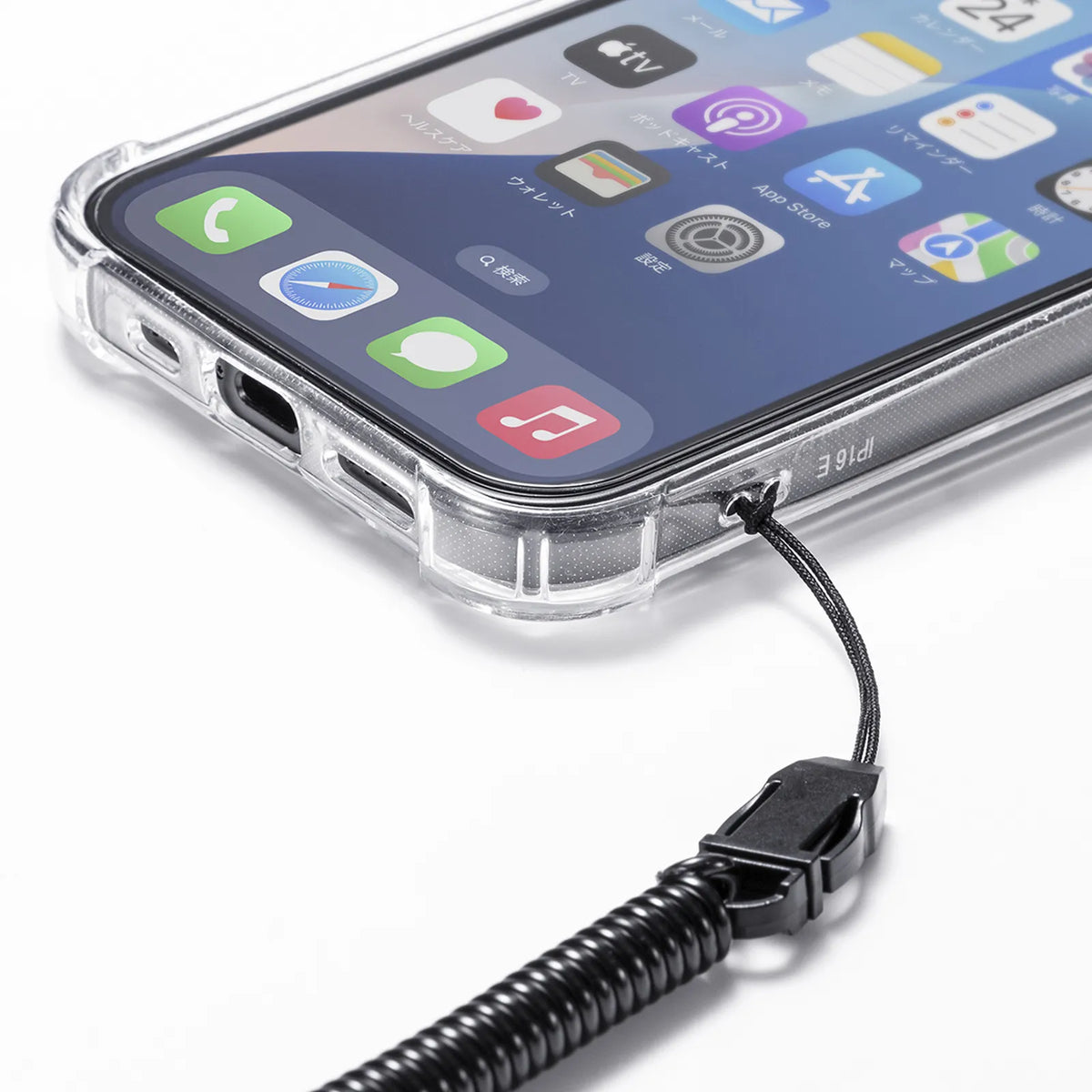 Apple iPhone 16e用耐衝撃ケース PDA-IPH028CL