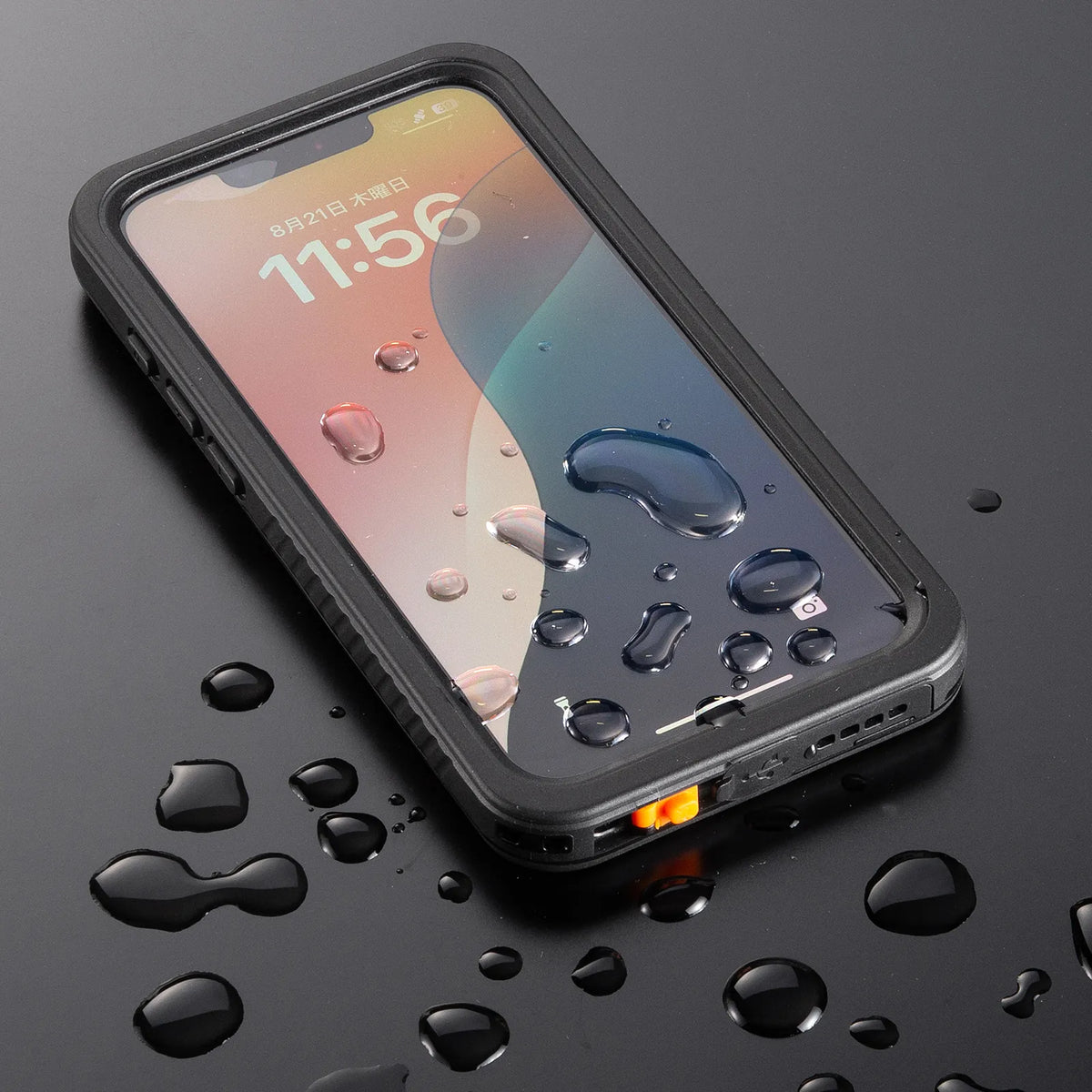Shockproof and waterproof case for Apple iPhone 16e PDA-IPH029BK