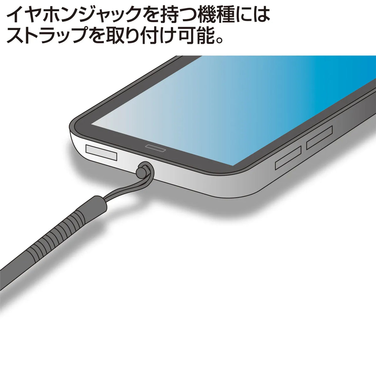 スマートフォン＆タブレット用タッチペン（ブラック） PDA-PEN25BK