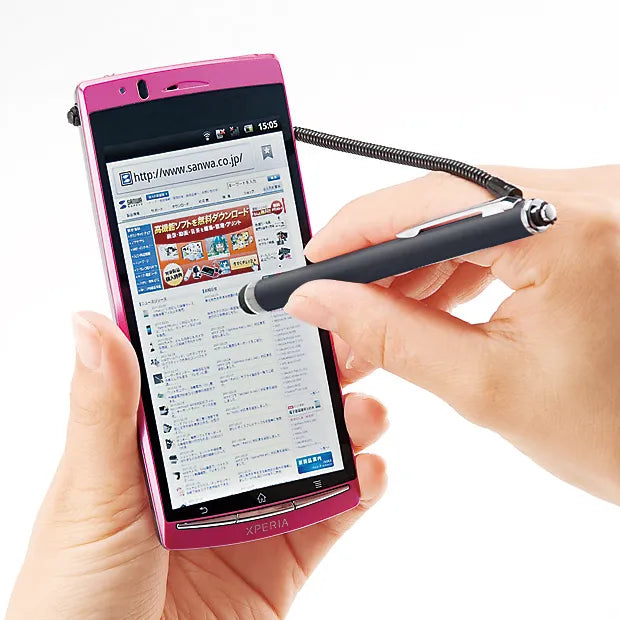 スマートフォン＆タブレット用タッチペン（ブラック） PDA-PEN25BK