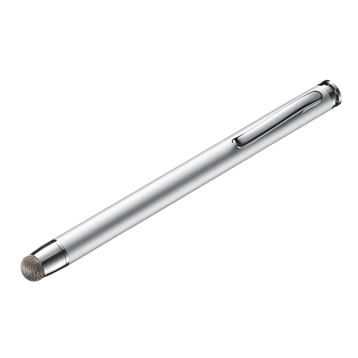 Conductive fiber stylus pen (with replaceable tip, silver) PDA-PEN43SV