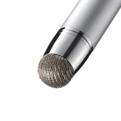 Conductive fiber stylus pen (with replaceable tip, silver) PDA-PEN43SV