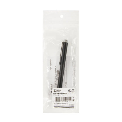 Disc-type stylus pen (black) PDA-PEN49BK